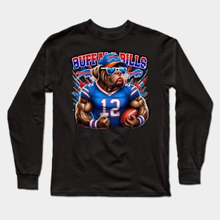 Big Dog Buffalo: Dominant Force T-Shirt - Gridiron Dynasty Edition Long Sleeve T-Shirt